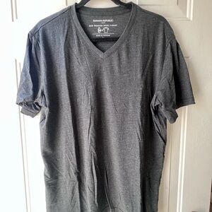 Banana Republic Gray V-Neck Men's Shirt